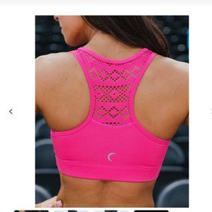 ZYIA HOT PINK BOMBER BRA